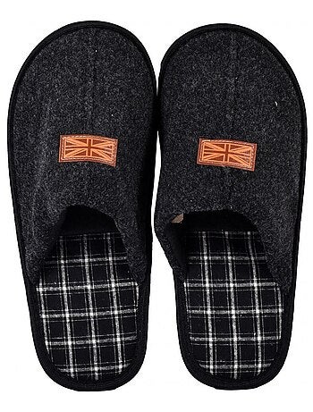 Pantufa homem camurça suedine