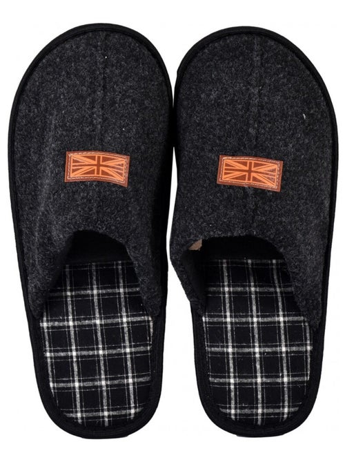 Pantufa homem camurça suedine - Kiabi Pantufa homem camurça suedine - Kiabi