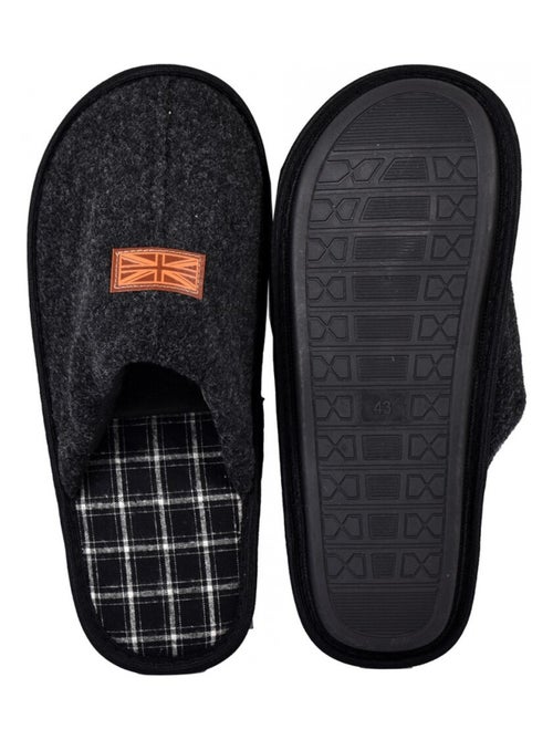 Pantufa homem camurça suedine - Kiabi Pantufa homem camurça suedine - Kiabi