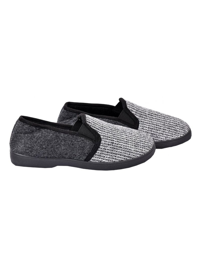 Pantufa homem charentaise premium Cinza - Kiabi
