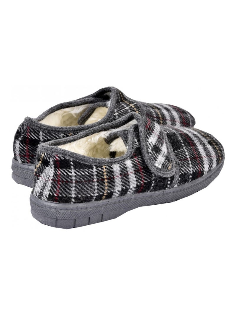 Pantufa homem charentaise premium Cinza - Kiabi