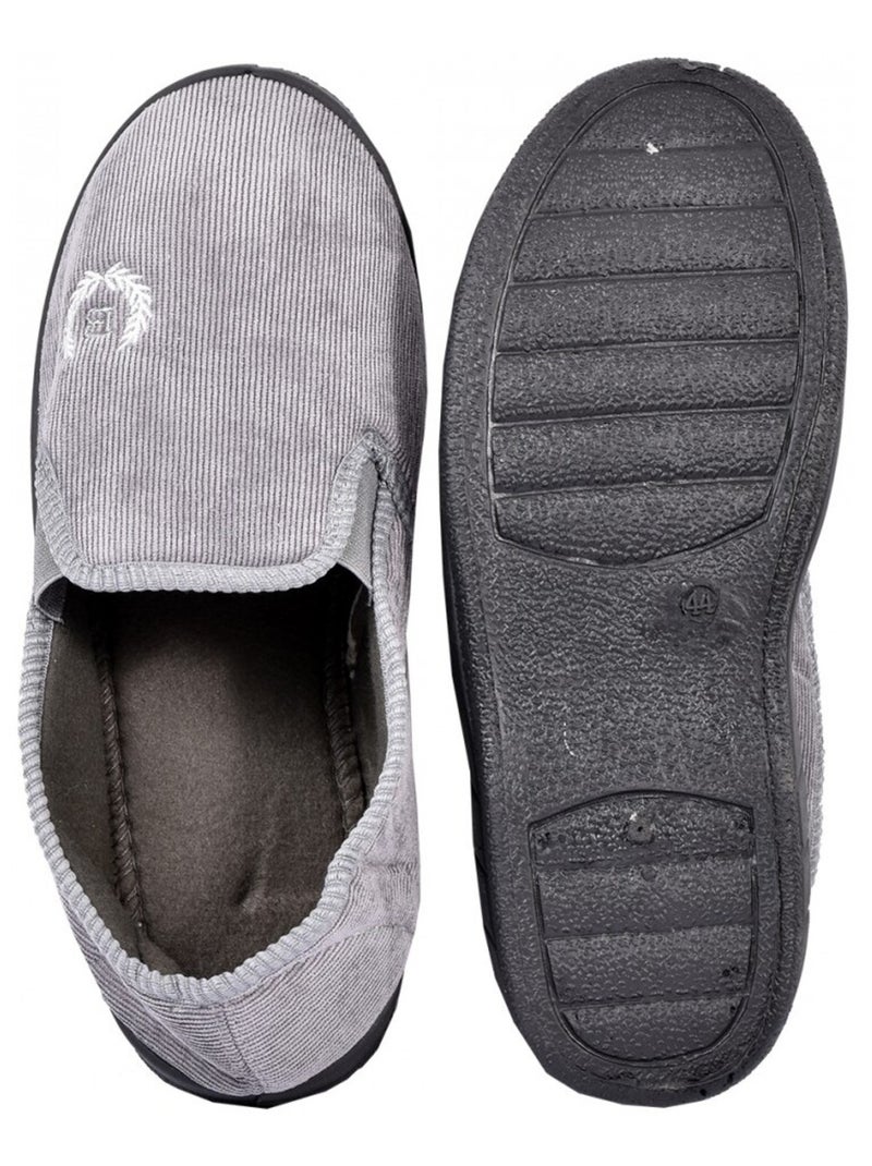 Pantufa homem charentaise premium Cinza - Kiabi