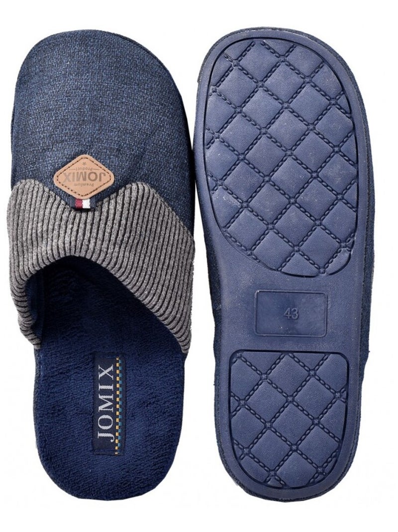 Pantufa homem premium Azul-marinho - Kiabi