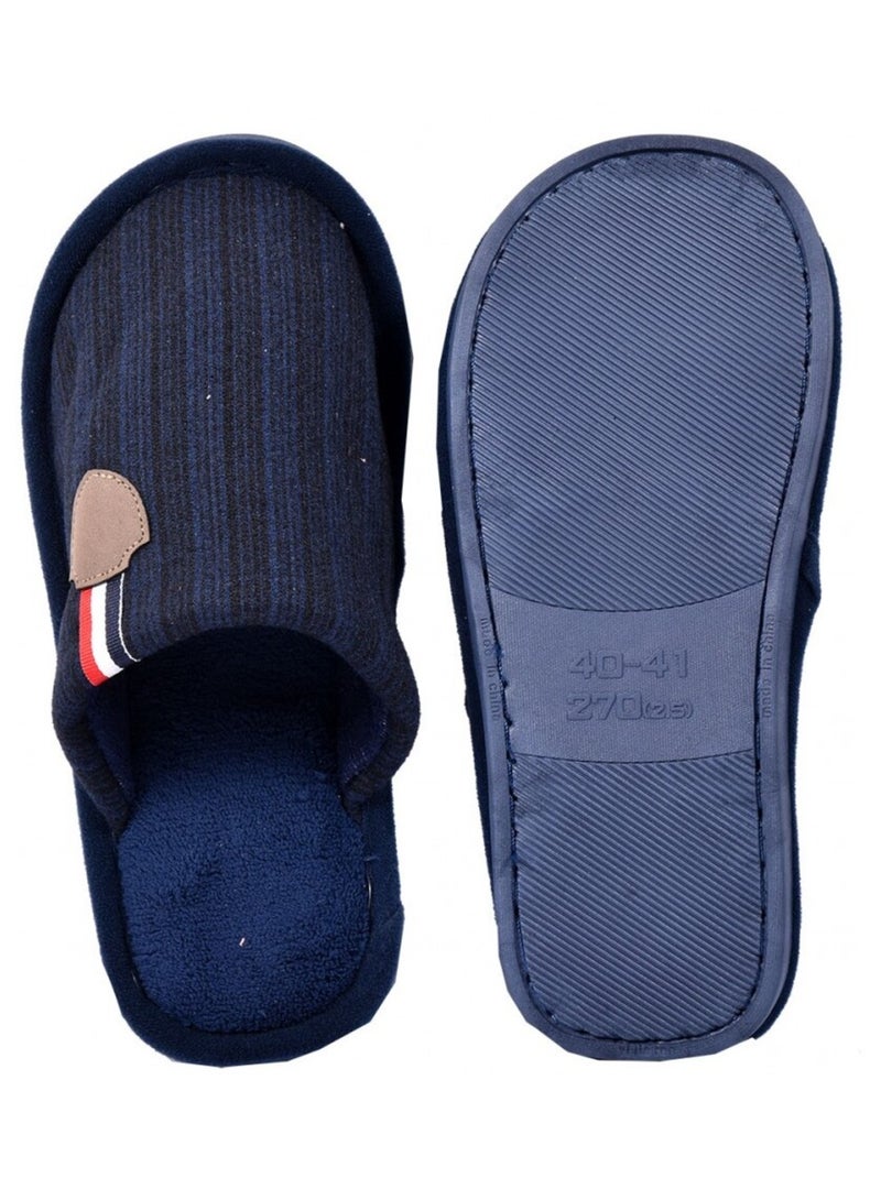Pantufa homem premium Azul-marinho - Kiabi