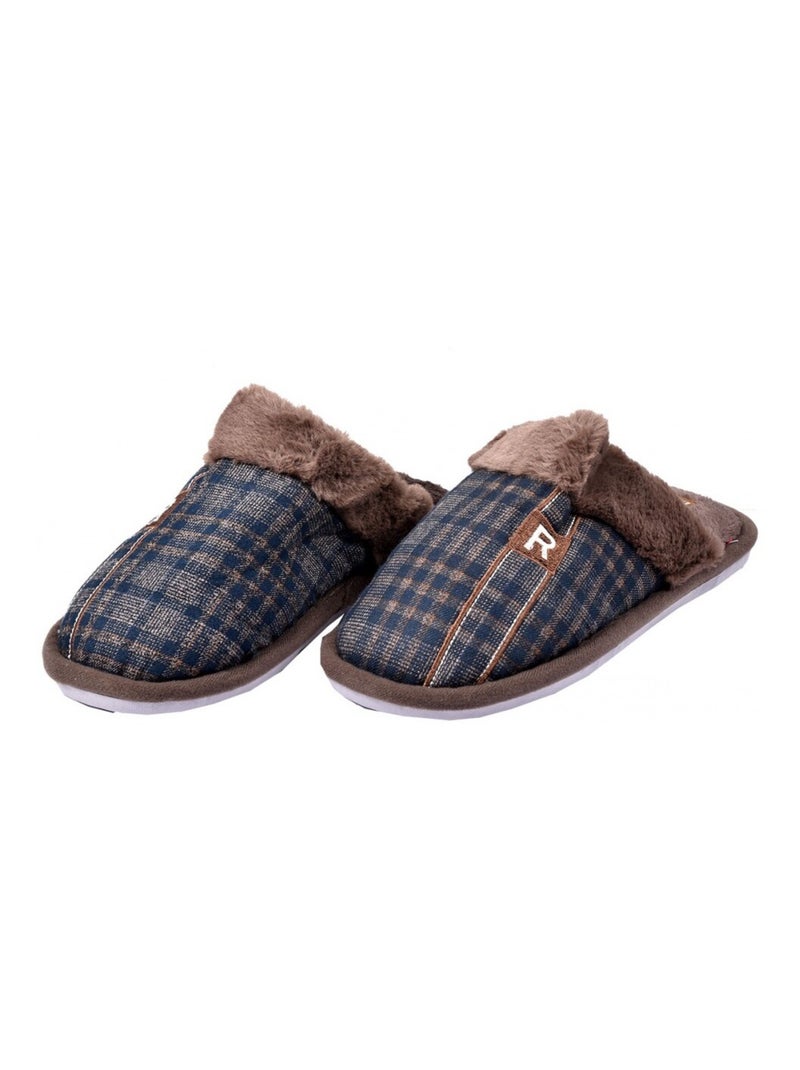 Pantufa homem premium Castanho - Kiabi