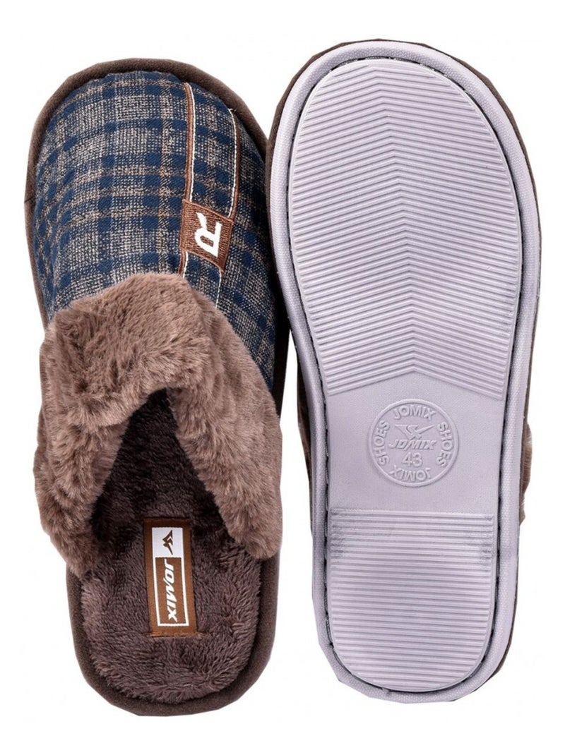 Pantufa homem premium Castanho - Kiabi