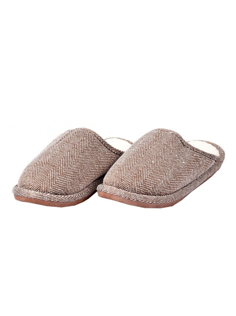 Pantufa homem premium Castanho - Kiabi
