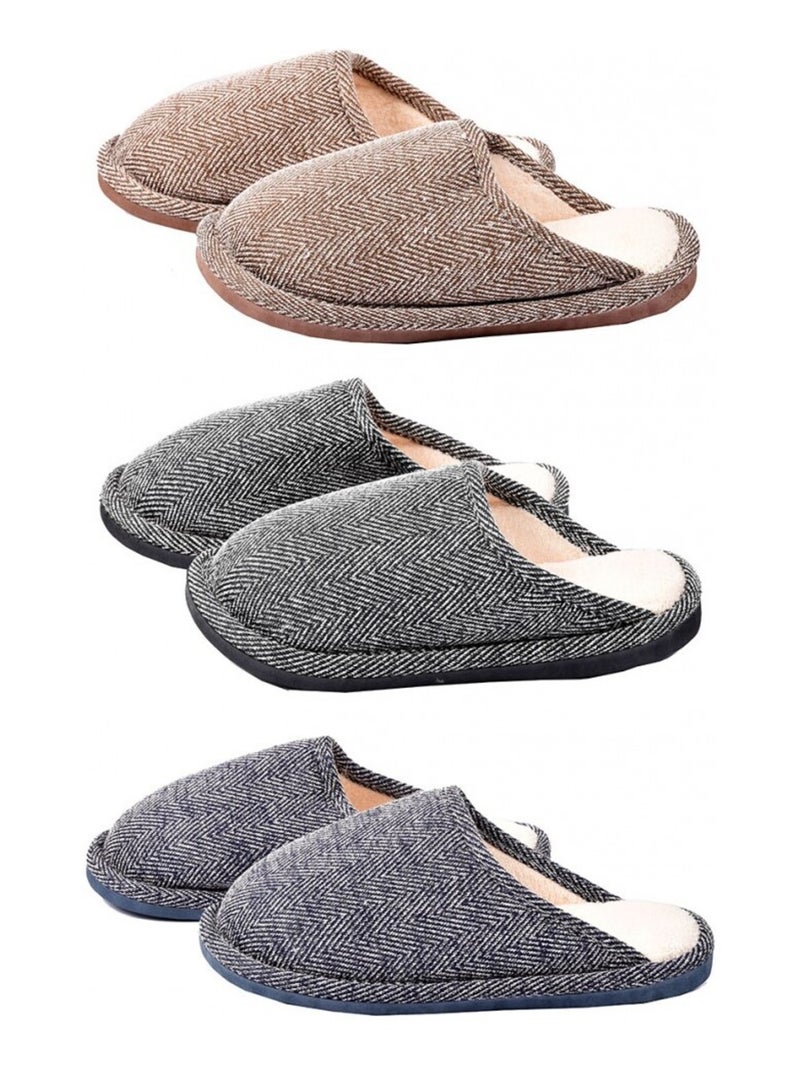 Pantufa homem premium Castanho - Kiabi