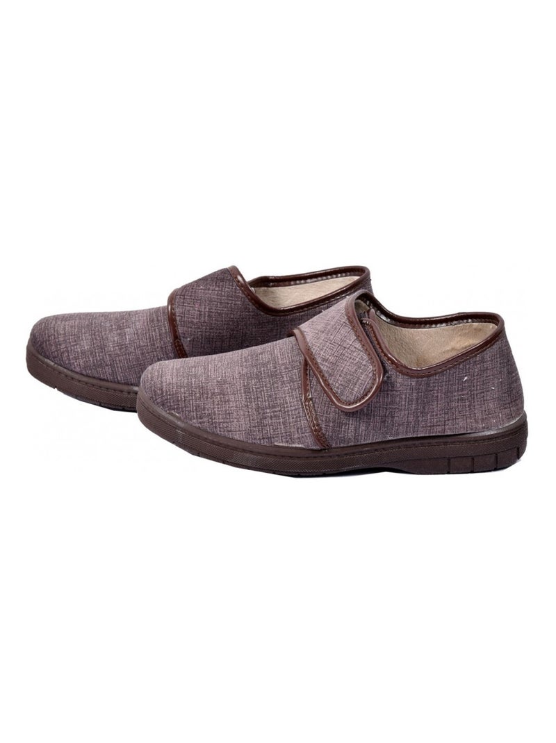 Pantufa homem premium Castanho - Kiabi