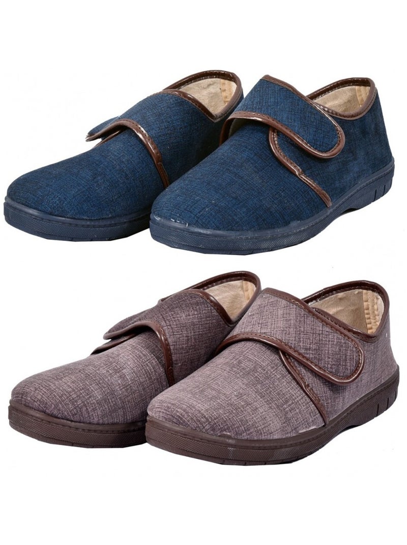 Pantufa homem premium Castanho - Kiabi