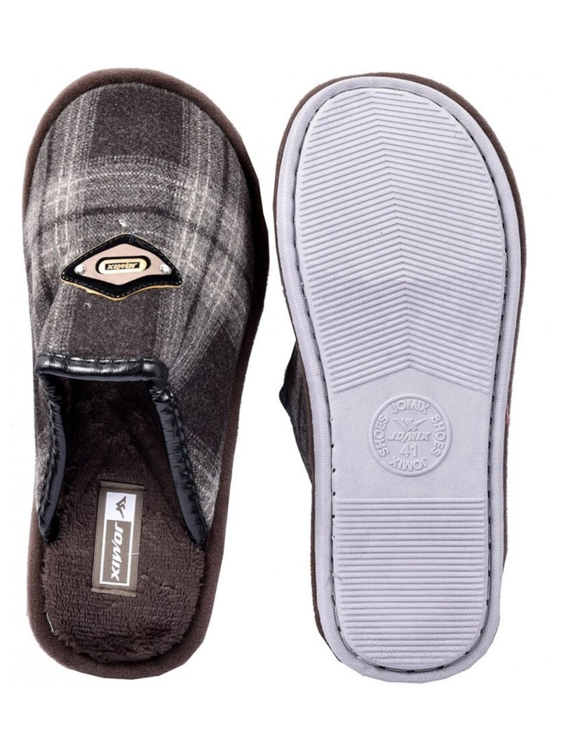 Pantufa homem premium Castanho-havana - Kiabi