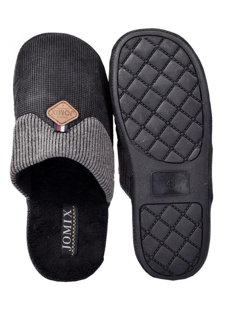 Pantufa homem premium Preto - Kiabi