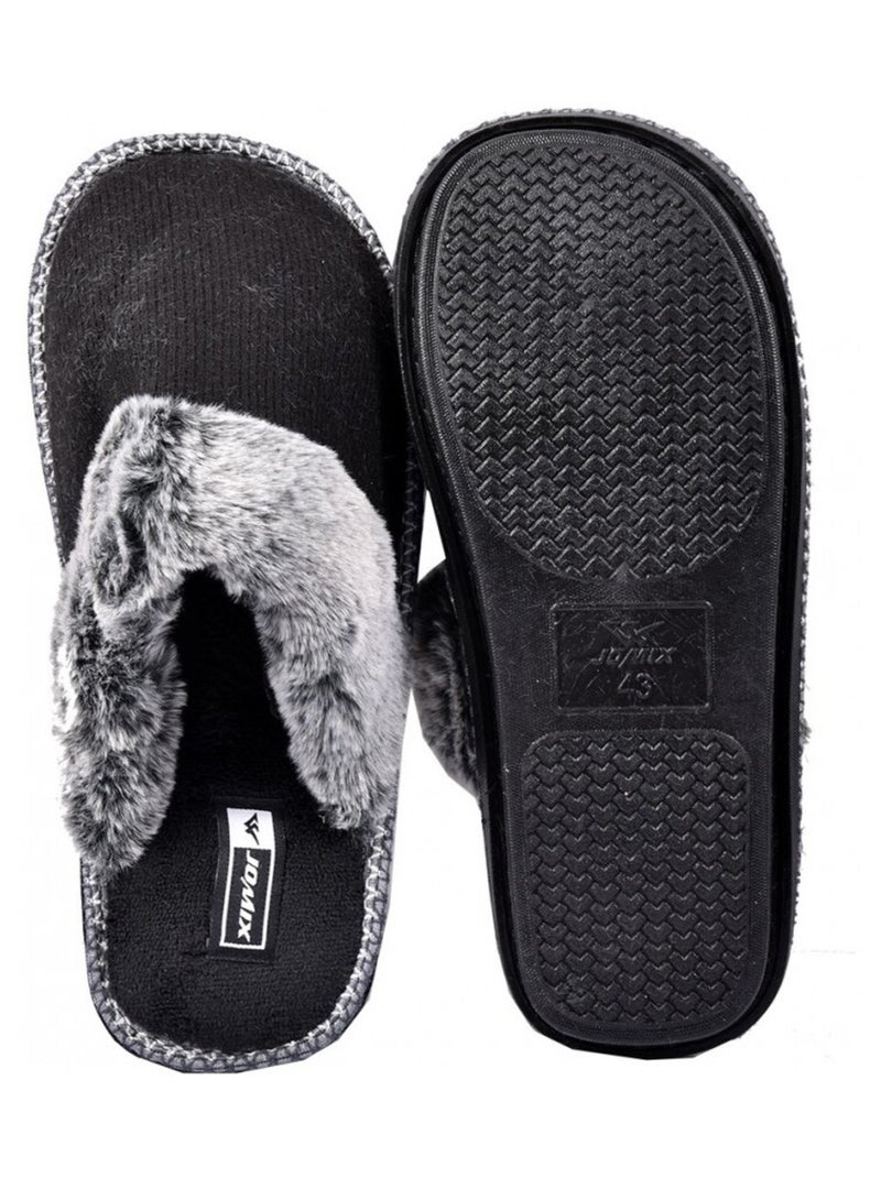 Pantufa homem premium Preto - Kiabi