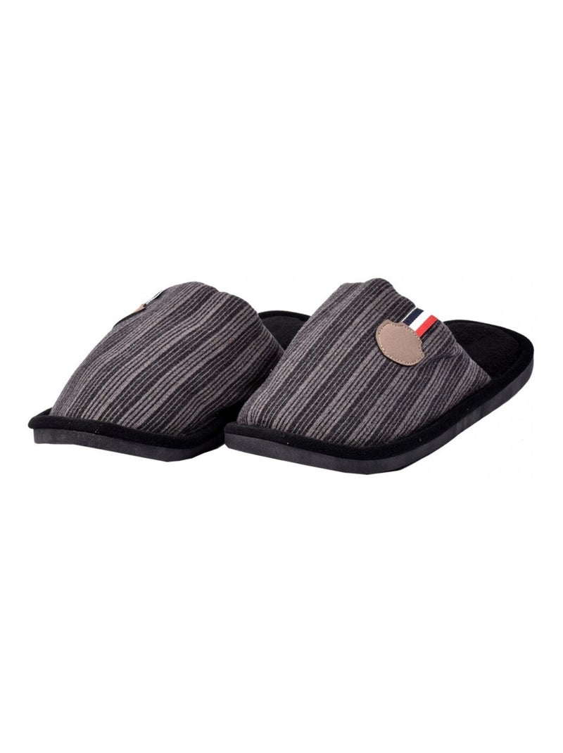 Pantufa homem premium Preto - Kiabi