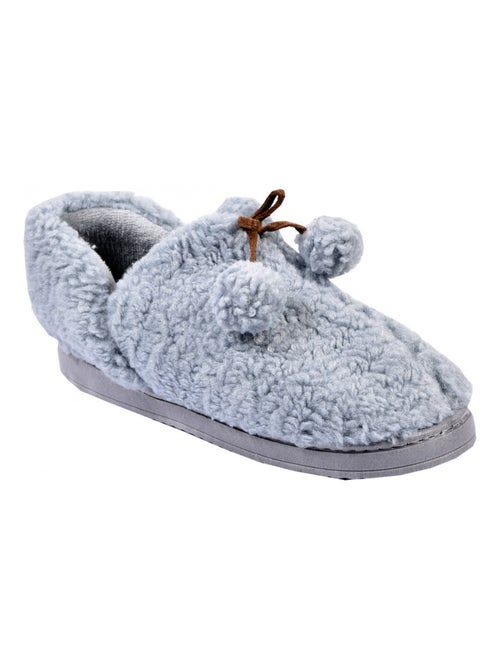 Pantufa mulher aconchego cocooning - Kiabi Pantufa mulher aconchego cocooning - Kiabi
