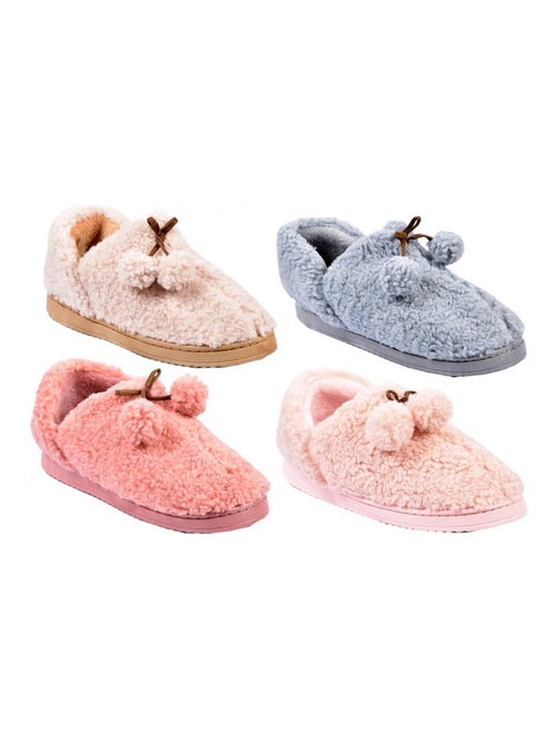 Pantufa mulher aconchego cocooning - Kiabi Pantufa mulher aconchego cocooning - Kiabi