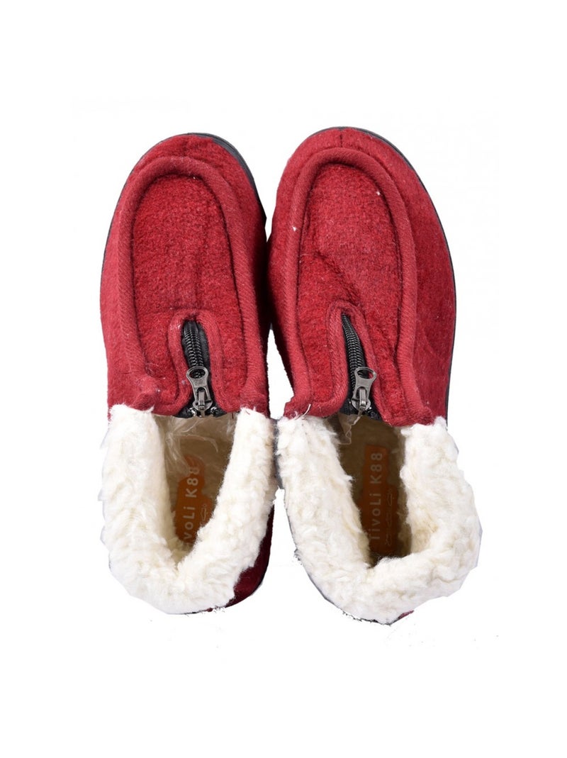 Pantufa mulher charentaise premium Dourado/Ouro - Kiabi