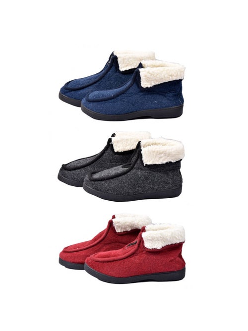 Pantufa mulher charentaise premium - Kiabi Pantufa mulher charentaise premium - Kiabi