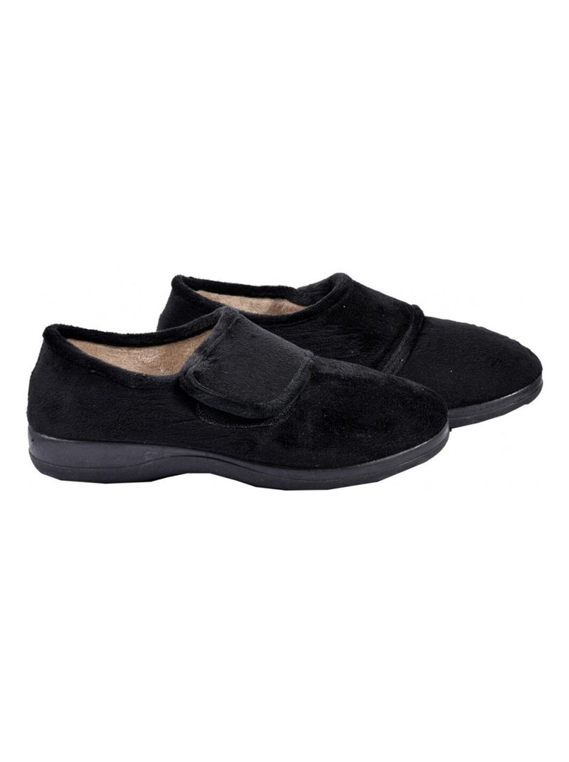 Pantufa mulher charentaise premium Preto - Kiabi