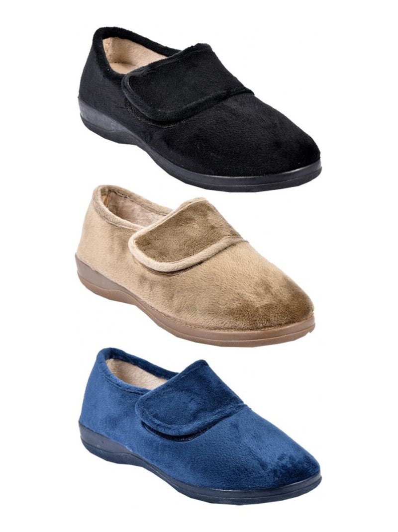 Pantufa mulher charentaise premium Preto - Kiabi