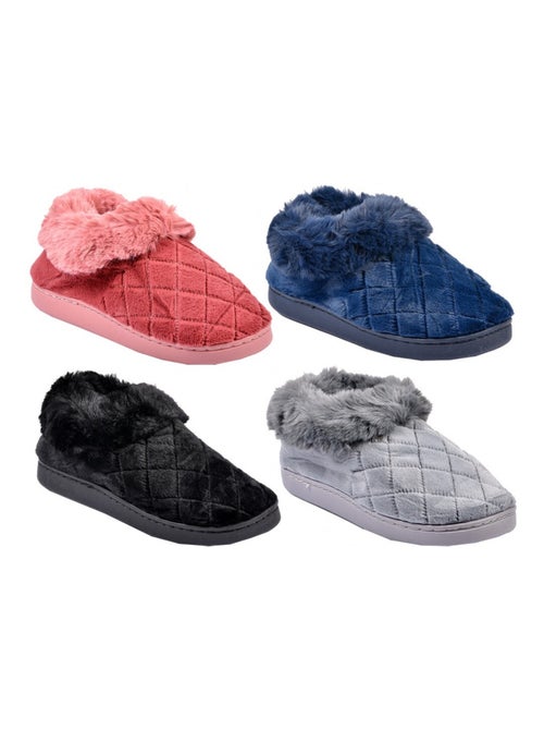 Pantufa mulher cocooning - Kiabi