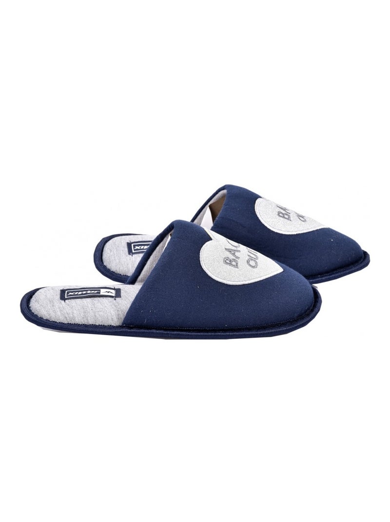 Pantufa mulher fantasia Azul-marinho - Kiabi