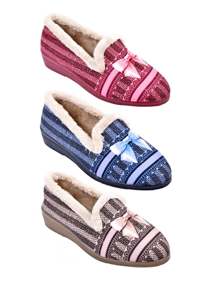 Pantufa mulher premium fantasia Toupe - Kiabi