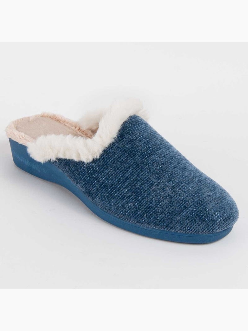 Pantufa Tecido Montevita Azul - Kiabi