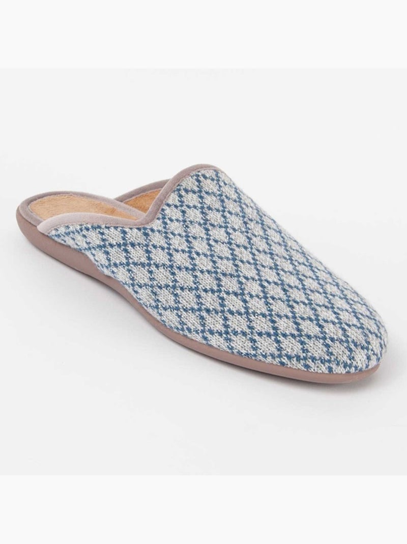 Pantufa Tecido Montevita Azul - Kiabi