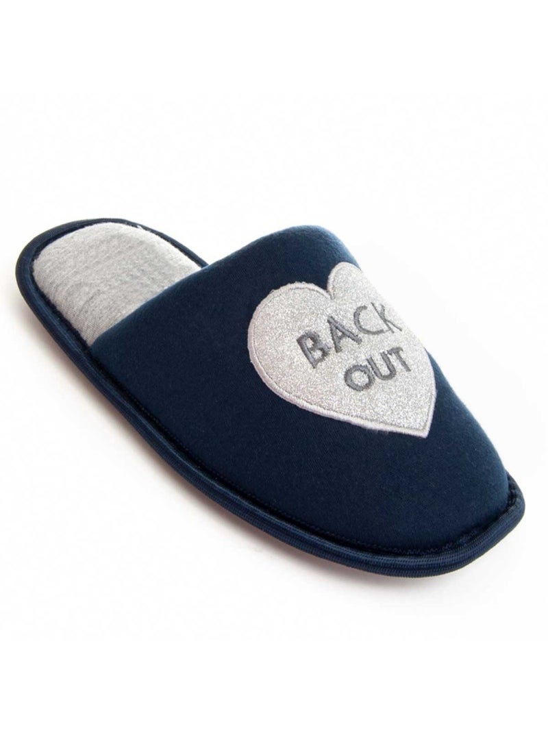 Pantufa Tecido Montevita Azul - Kiabi