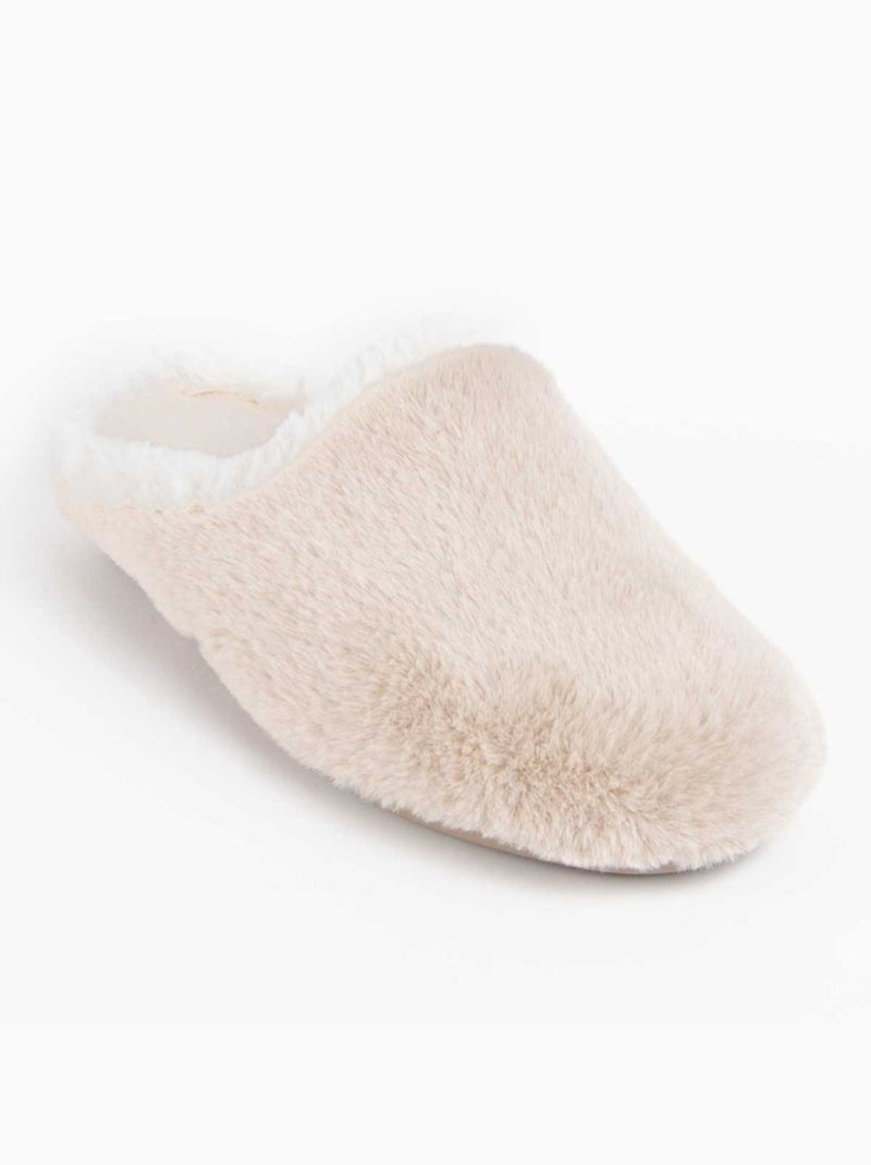 Pantufa Tecido Montevita Bege - Kiabi