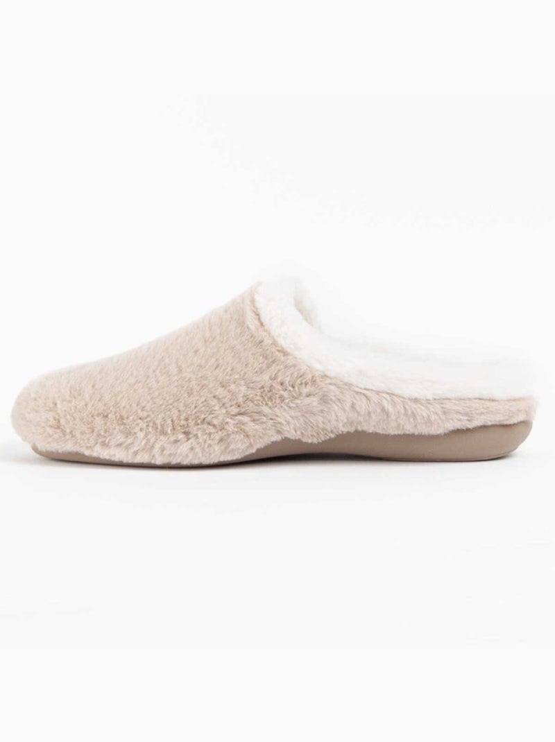 Pantufa Tecido Montevita Bege - Kiabi
