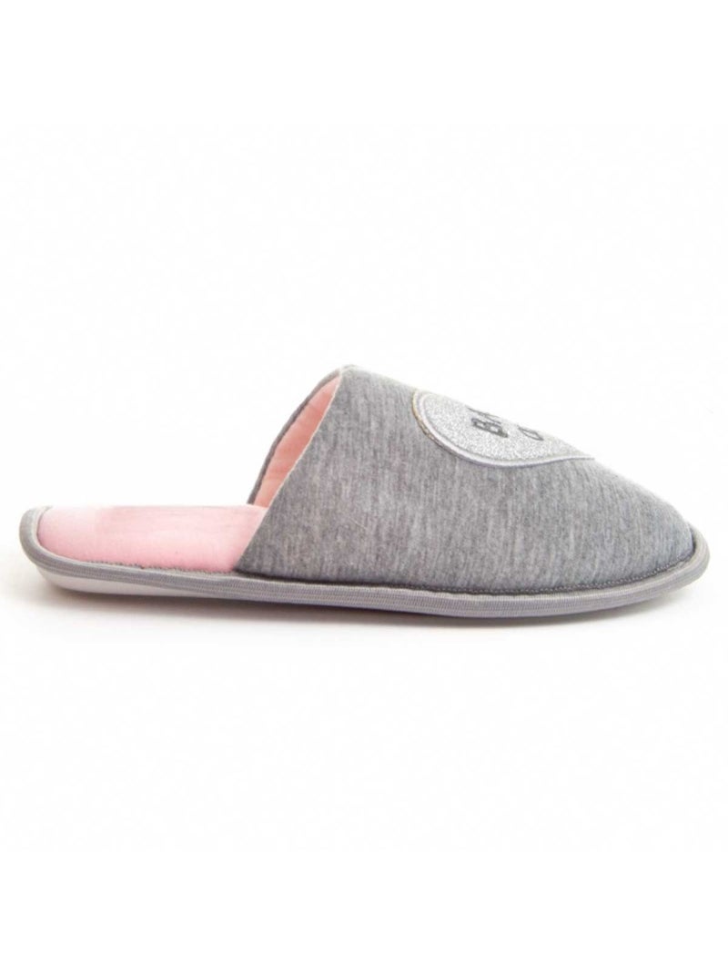 Pantufa Tecido Montevita Cinza - Kiabi