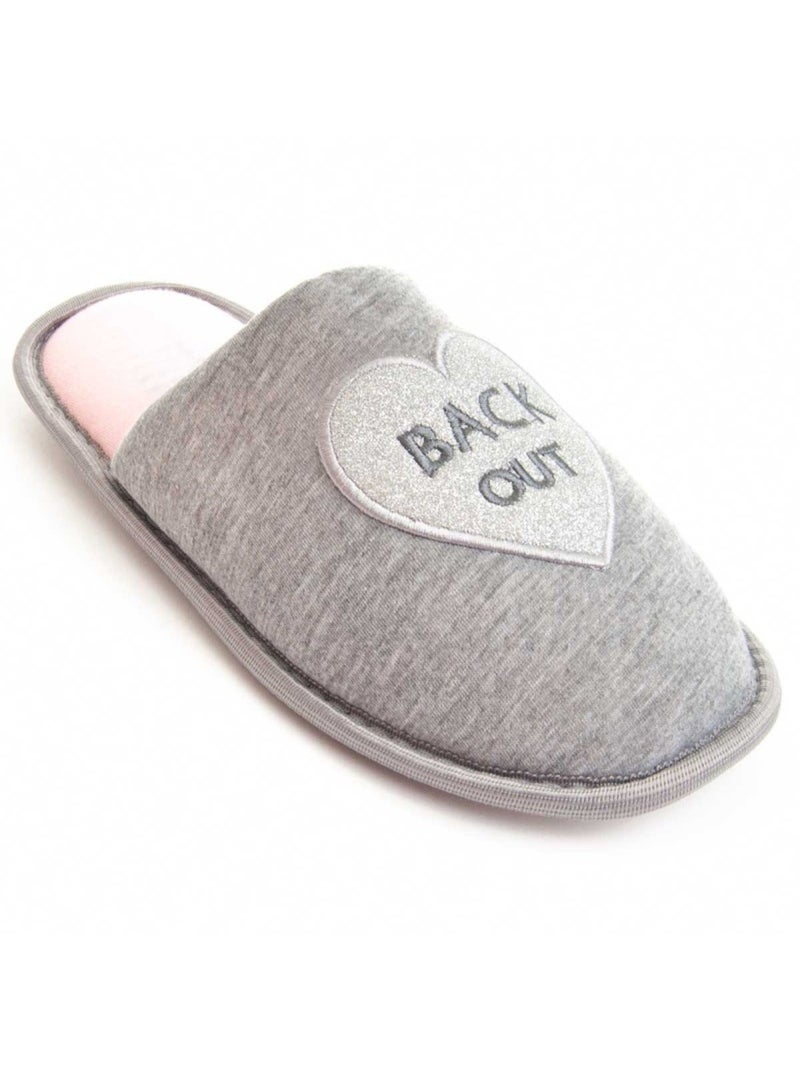 Pantufa Tecido Montevita Cinza - Kiabi