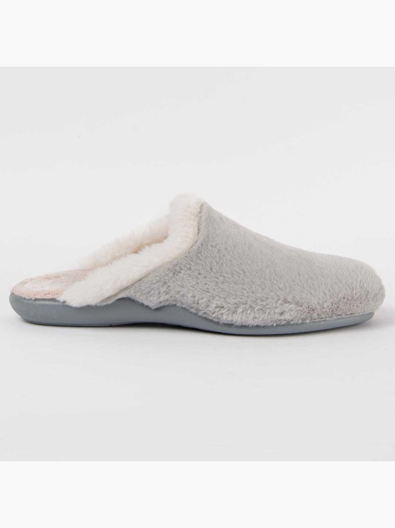 Pantufa Tecido Montevita Cinza - Kiabi