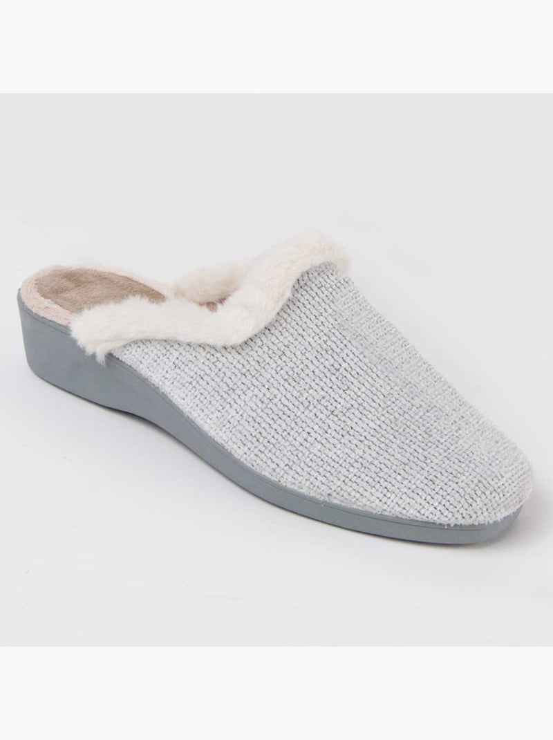 Pantufa Tecido Montevita Cinza - Kiabi