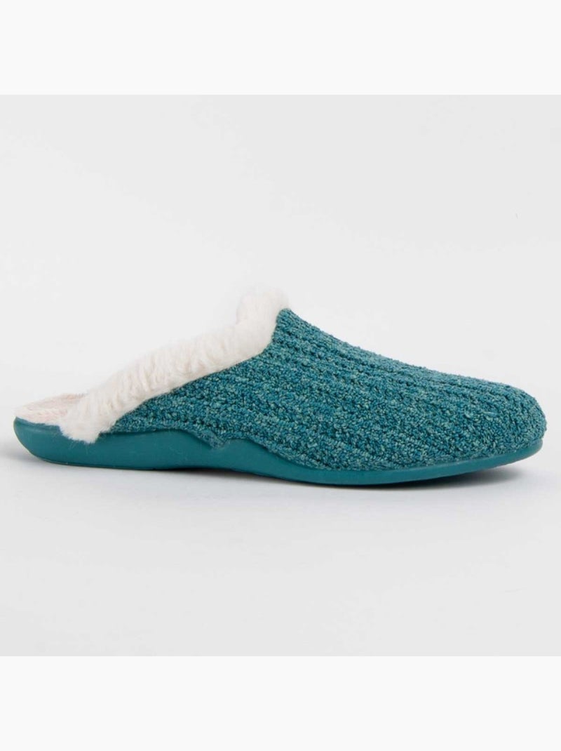 Pantufa Tecido Montevita Verde - Kiabi