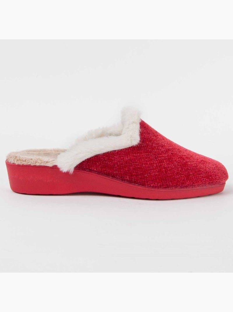 Pantufa Tecido Montevita Vermelho - Kiabi