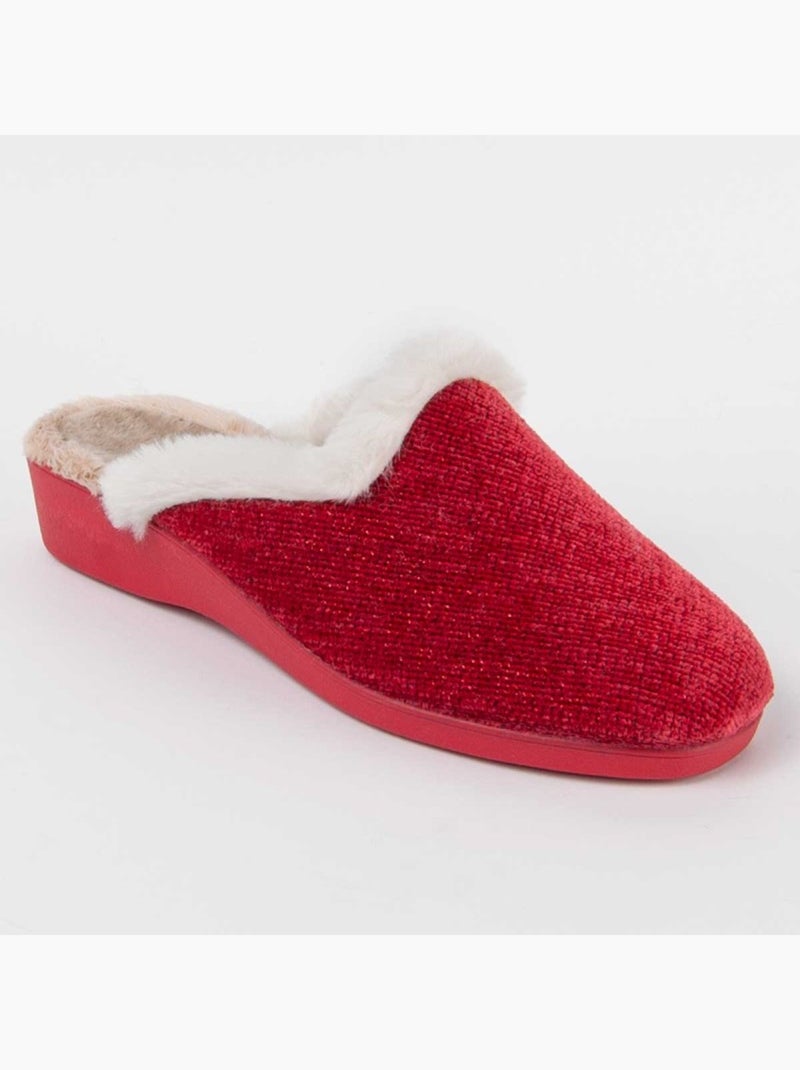 Pantufa Tecido Montevita Vermelho - Kiabi