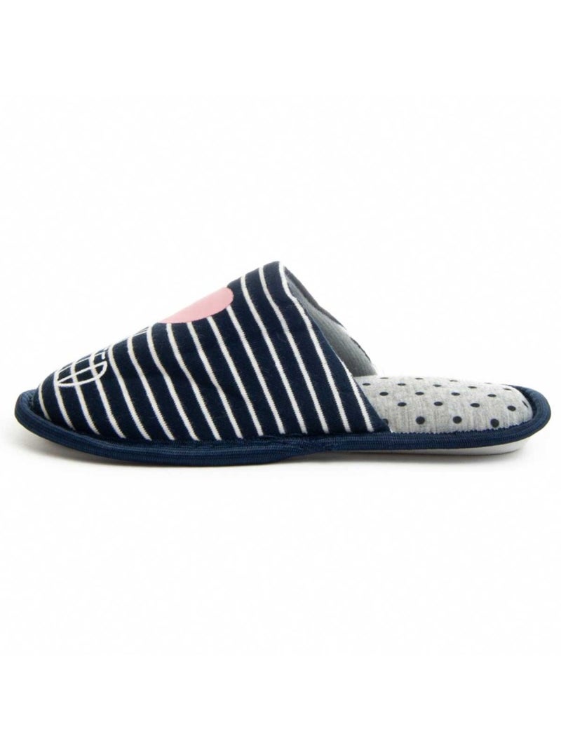 Pantufa Tecido Northome Azul - Kiabi