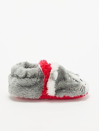 Pantufas botim de animais 'Natal'