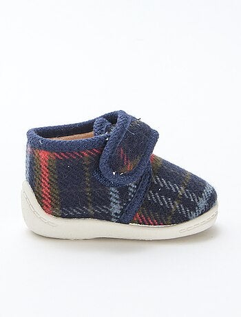 Pantufas Botinhas Forradas com Velcro