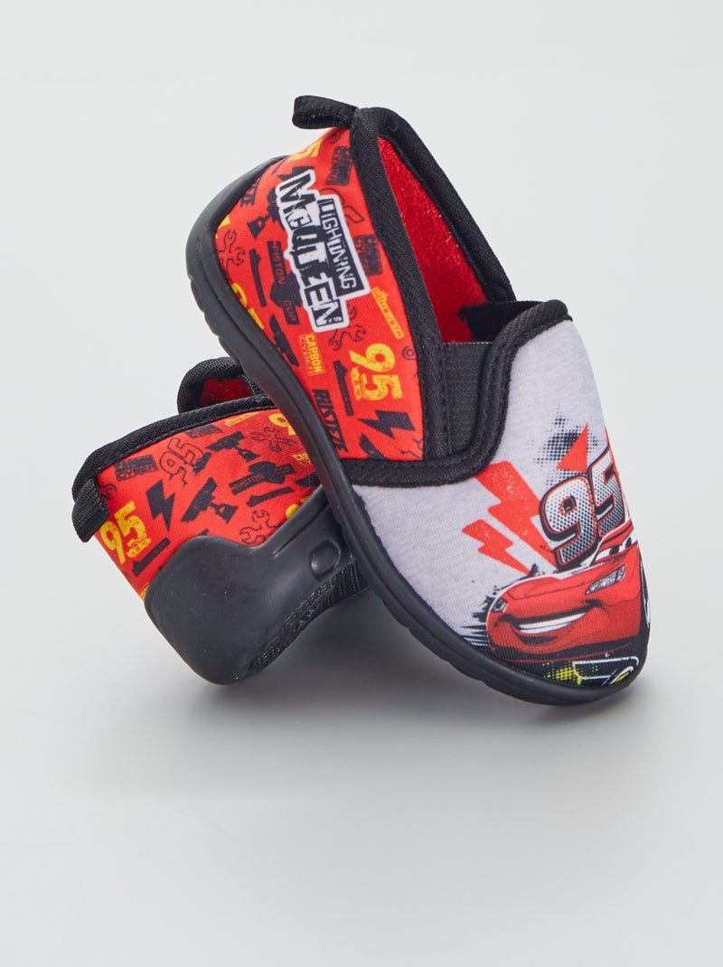 Pantufas 'Carros' Vermelho - Kiabi