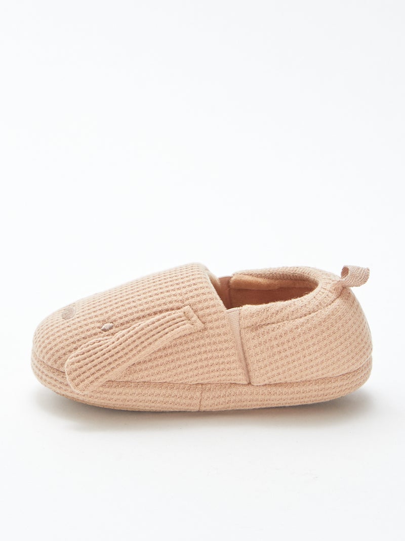 Pantufas com coelhos Branco - Kiabi