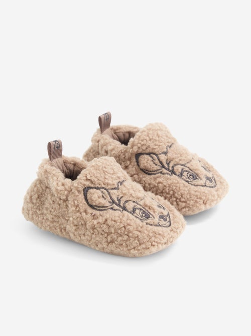 Pantufas com efeito de pelo de ovelha 'Bambi' 'Disney' - Kiabi