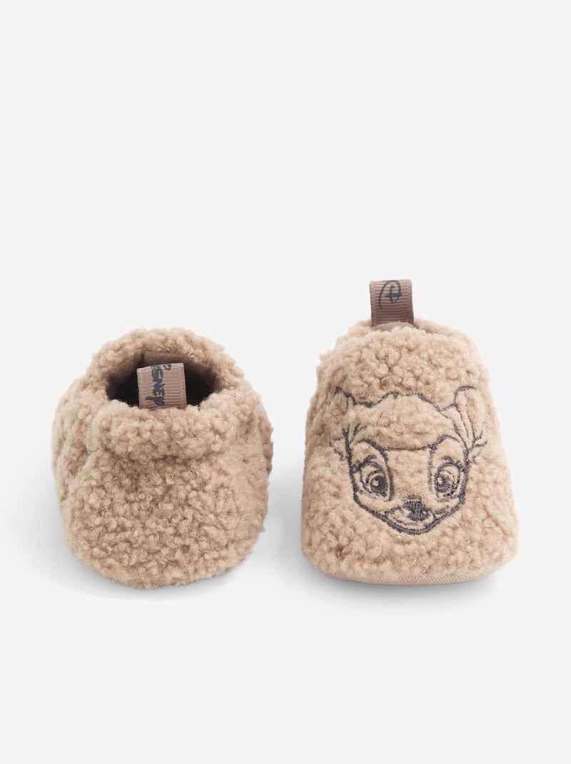 Pantufas com efeito de pelo de ovelha 'Bambi' 'Disney' Castanho - Kiabi