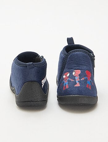 Pantufas com fecho 'Spidey'