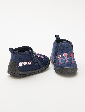 Pantufas com fecho 'Spidey'