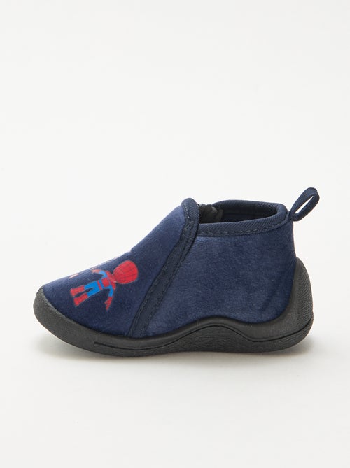 Pantufas com fecho 'Spidey' - Kiabi