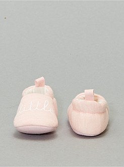 Pantufas com mensagem - Kiabi